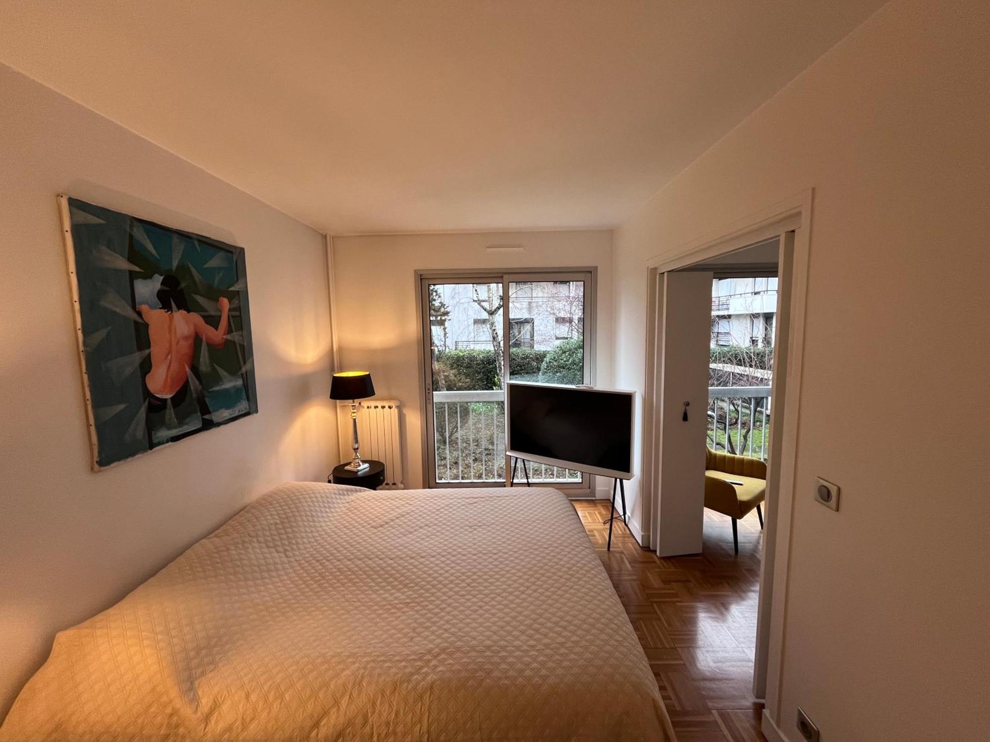 Suite 2 Pieces Sur Jardin Париж Экстерьер фото